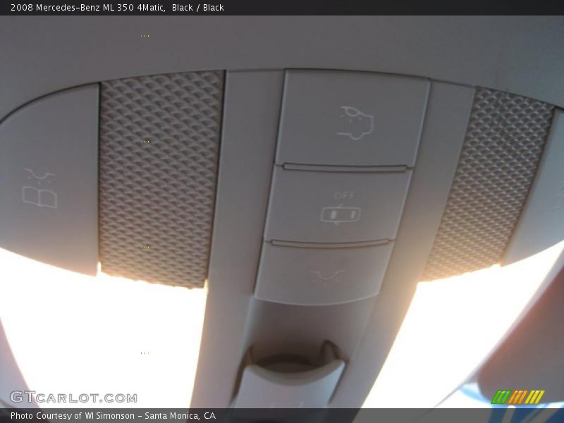 Black / Black 2008 Mercedes-Benz ML 350 4Matic