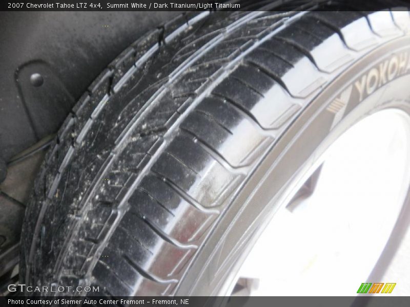 Summit White / Dark Titanium/Light Titanium 2007 Chevrolet Tahoe LTZ 4x4