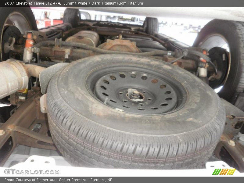 Summit White / Dark Titanium/Light Titanium 2007 Chevrolet Tahoe LTZ 4x4