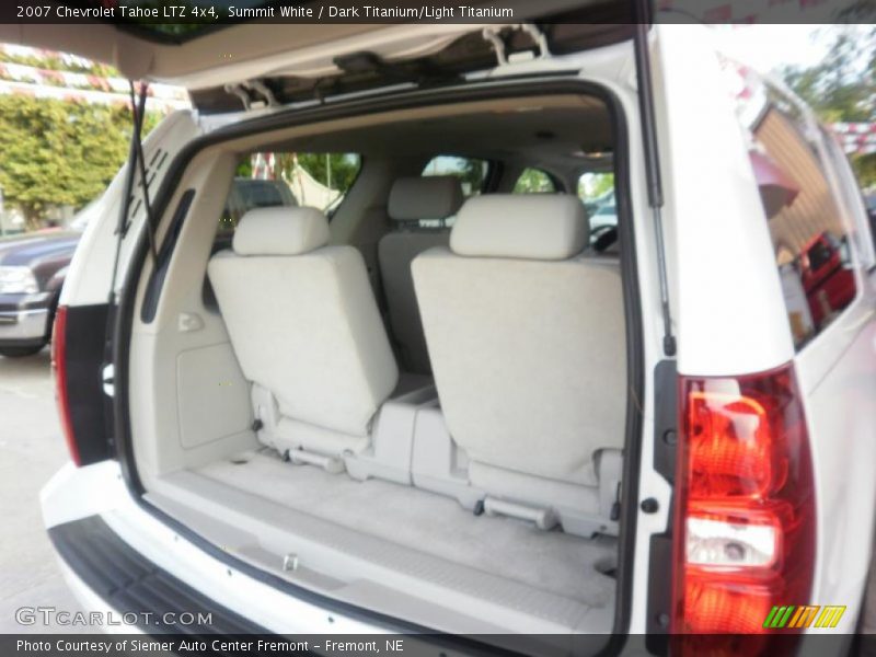 Summit White / Dark Titanium/Light Titanium 2007 Chevrolet Tahoe LTZ 4x4