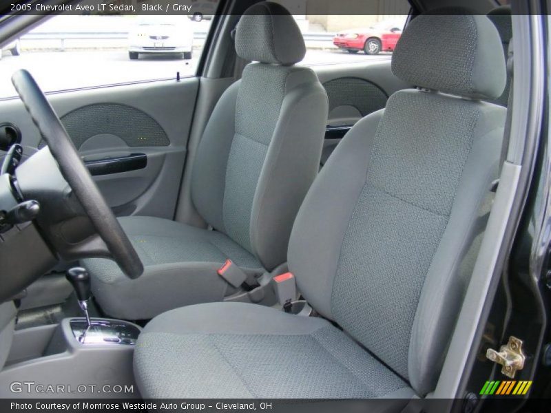 Black / Gray 2005 Chevrolet Aveo LT Sedan