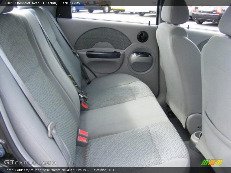 Black / Gray 2005 Chevrolet Aveo LT Sedan