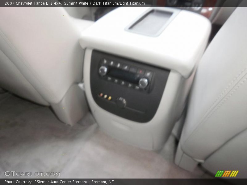 Summit White / Dark Titanium/Light Titanium 2007 Chevrolet Tahoe LTZ 4x4