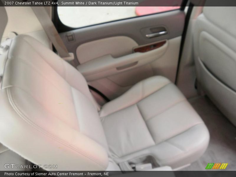Summit White / Dark Titanium/Light Titanium 2007 Chevrolet Tahoe LTZ 4x4