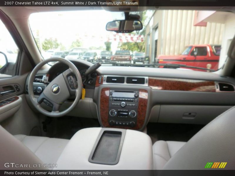 Summit White / Dark Titanium/Light Titanium 2007 Chevrolet Tahoe LTZ 4x4