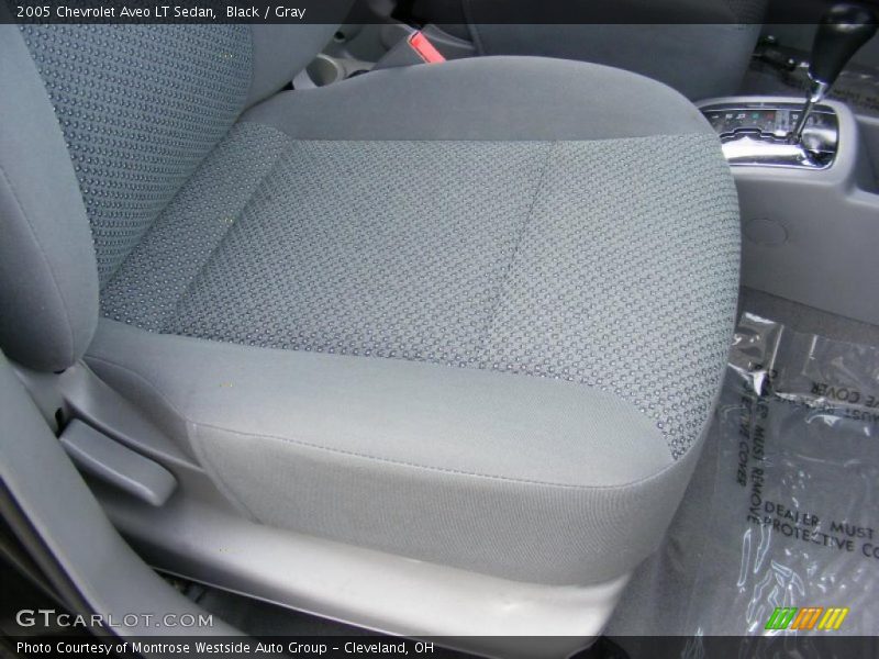 Black / Gray 2005 Chevrolet Aveo LT Sedan