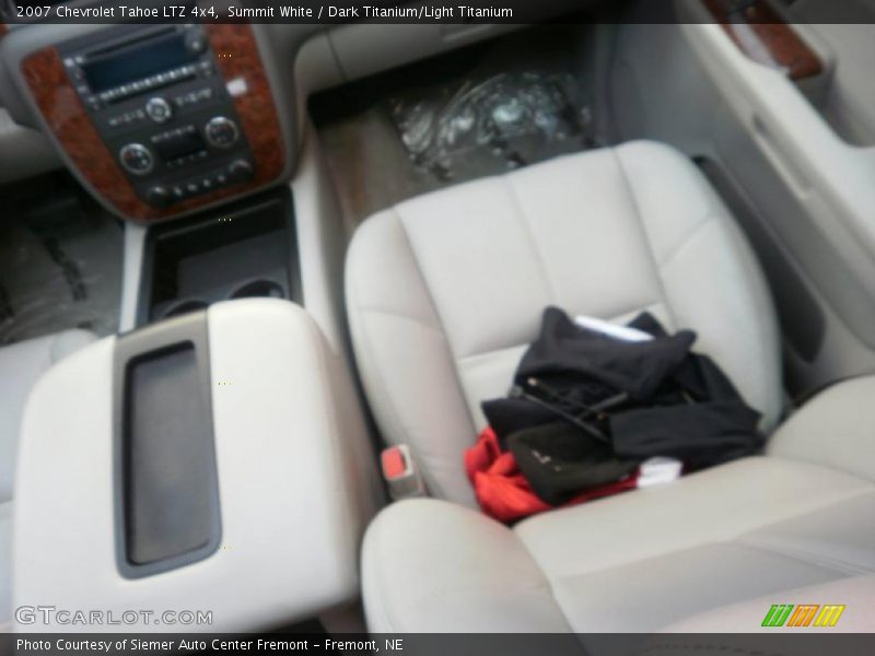 Summit White / Dark Titanium/Light Titanium 2007 Chevrolet Tahoe LTZ 4x4