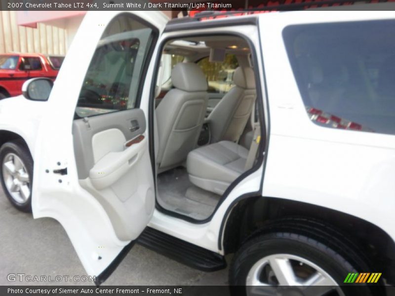 Summit White / Dark Titanium/Light Titanium 2007 Chevrolet Tahoe LTZ 4x4