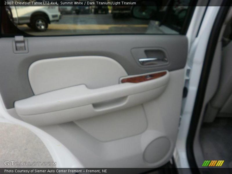Summit White / Dark Titanium/Light Titanium 2007 Chevrolet Tahoe LTZ 4x4