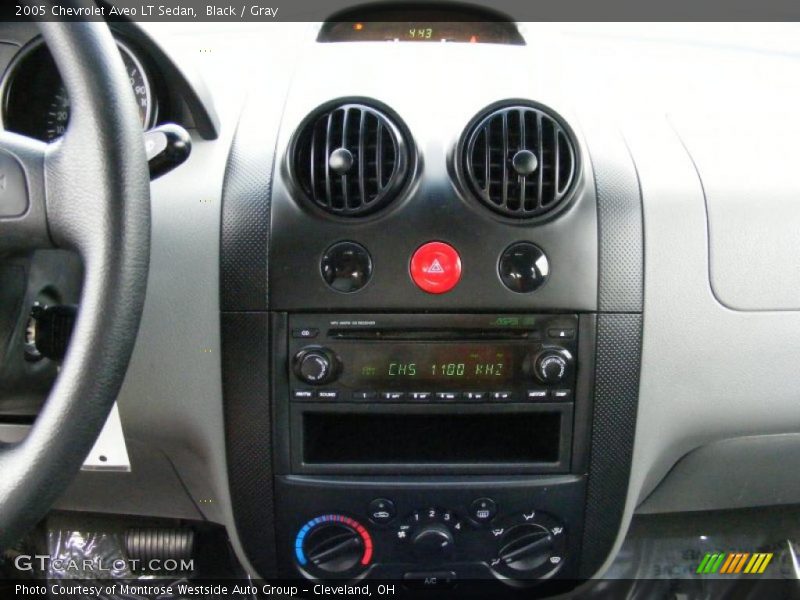 Black / Gray 2005 Chevrolet Aveo LT Sedan
