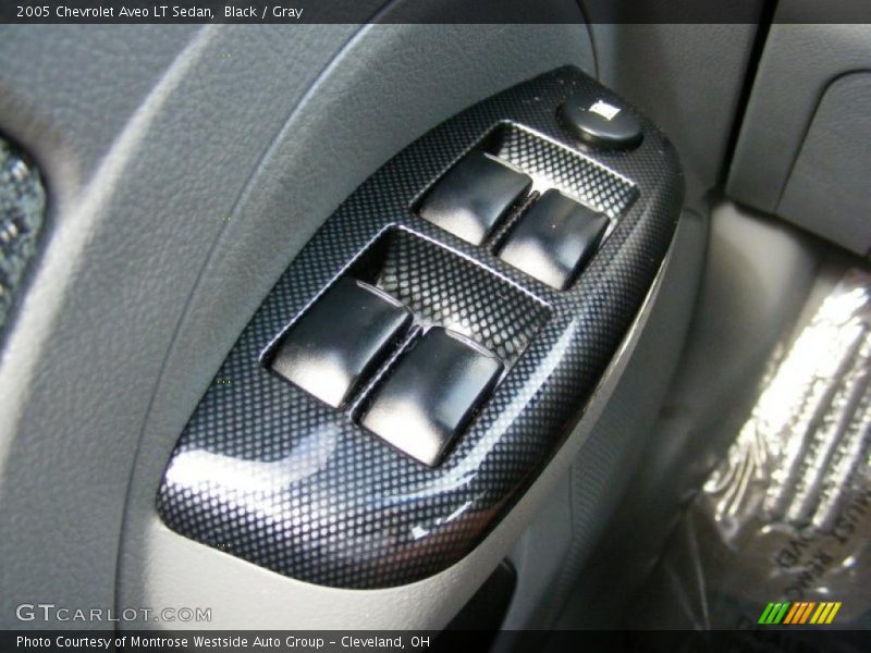Black / Gray 2005 Chevrolet Aveo LT Sedan