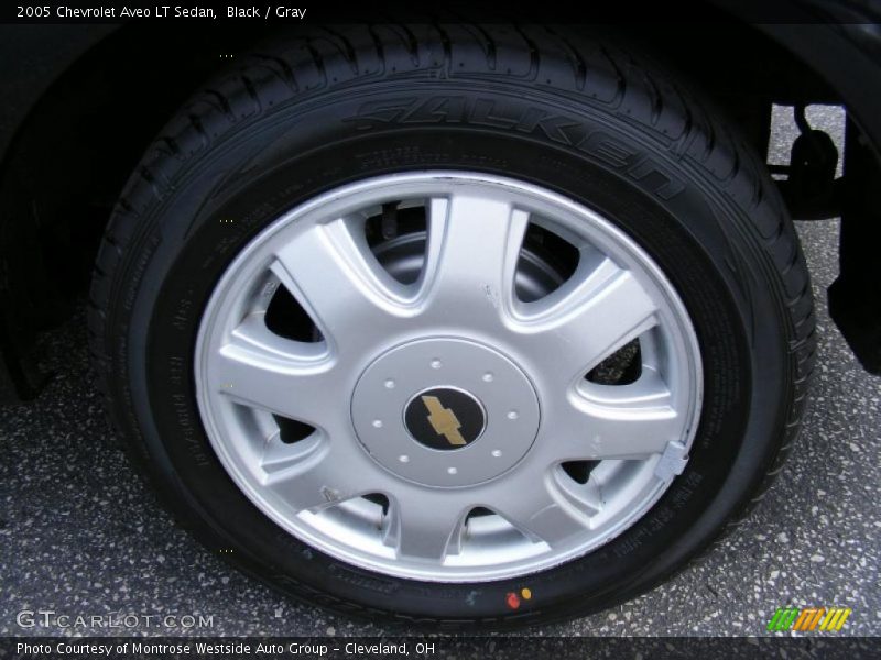 Black / Gray 2005 Chevrolet Aveo LT Sedan