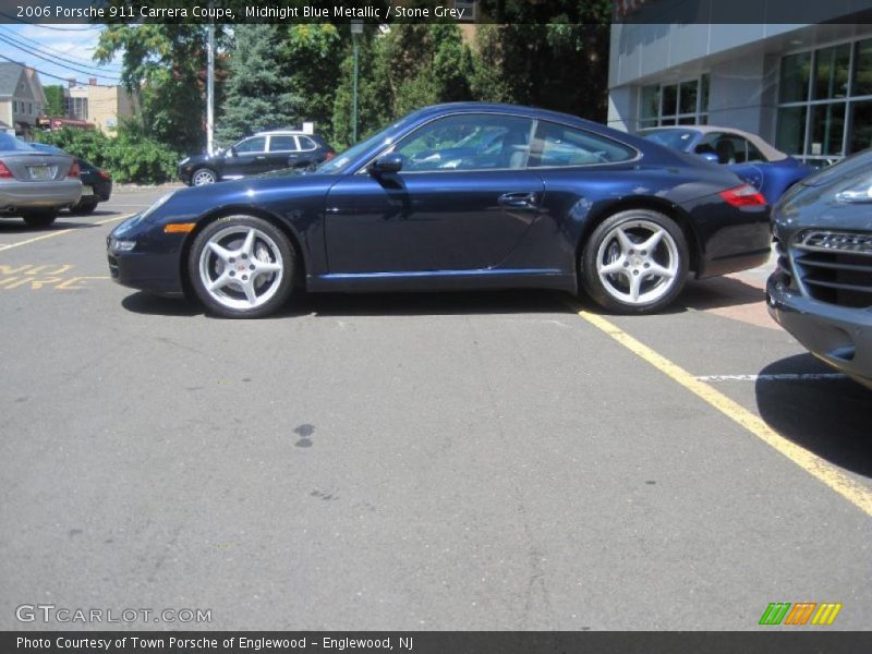 Midnight Blue Metallic / Stone Grey 2006 Porsche 911 Carrera Coupe