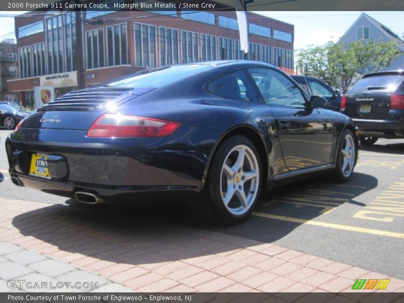 Midnight Blue Metallic / Stone Grey 2006 Porsche 911 Carrera Coupe