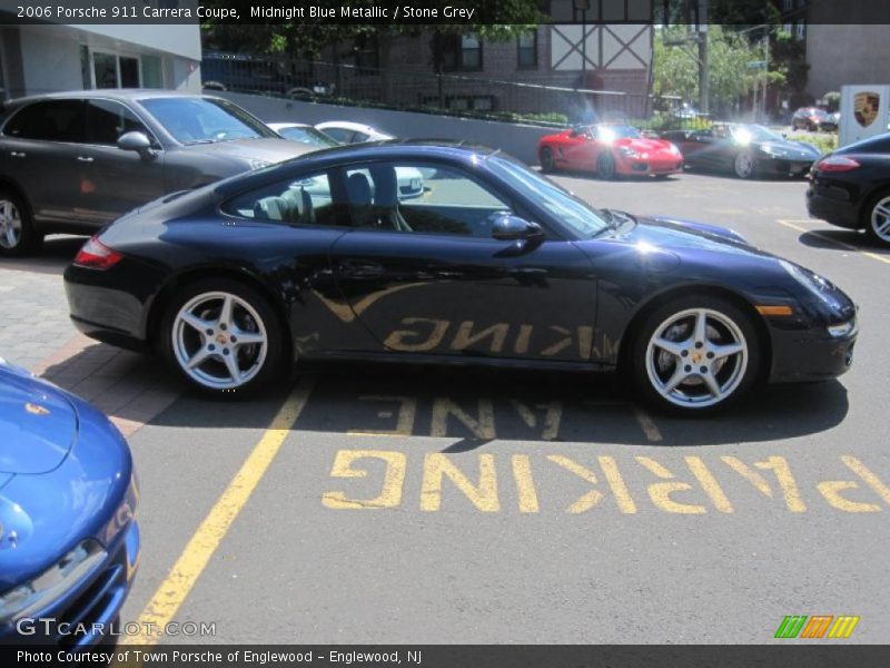 Midnight Blue Metallic / Stone Grey 2006 Porsche 911 Carrera Coupe