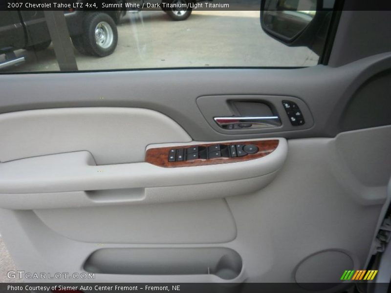 Summit White / Dark Titanium/Light Titanium 2007 Chevrolet Tahoe LTZ 4x4