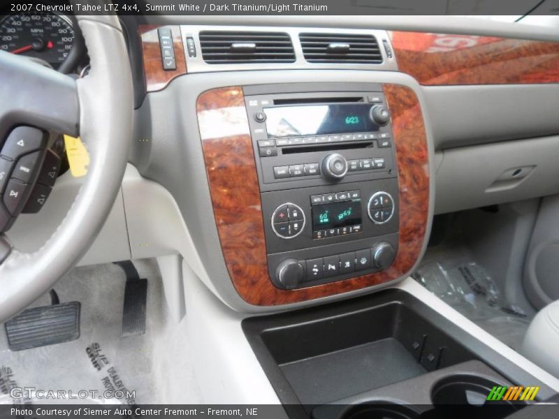 Summit White / Dark Titanium/Light Titanium 2007 Chevrolet Tahoe LTZ 4x4