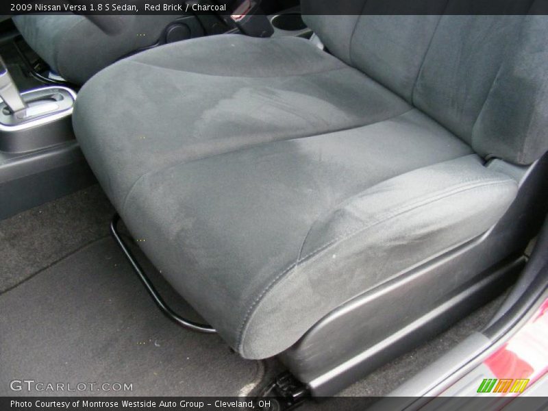 Red Brick / Charcoal 2009 Nissan Versa 1.8 S Sedan