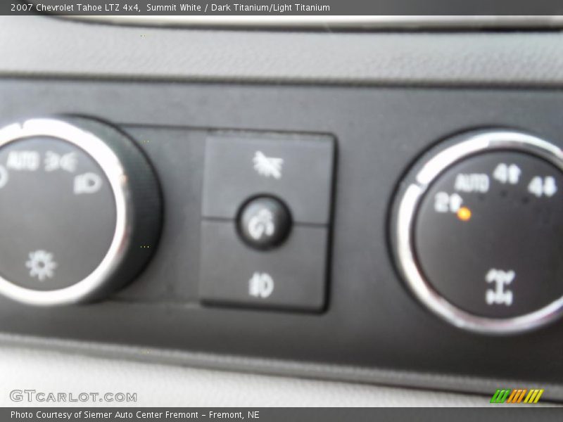 Summit White / Dark Titanium/Light Titanium 2007 Chevrolet Tahoe LTZ 4x4