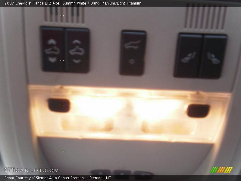Summit White / Dark Titanium/Light Titanium 2007 Chevrolet Tahoe LTZ 4x4