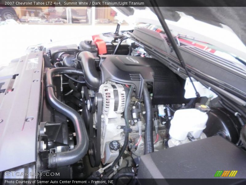 Summit White / Dark Titanium/Light Titanium 2007 Chevrolet Tahoe LTZ 4x4