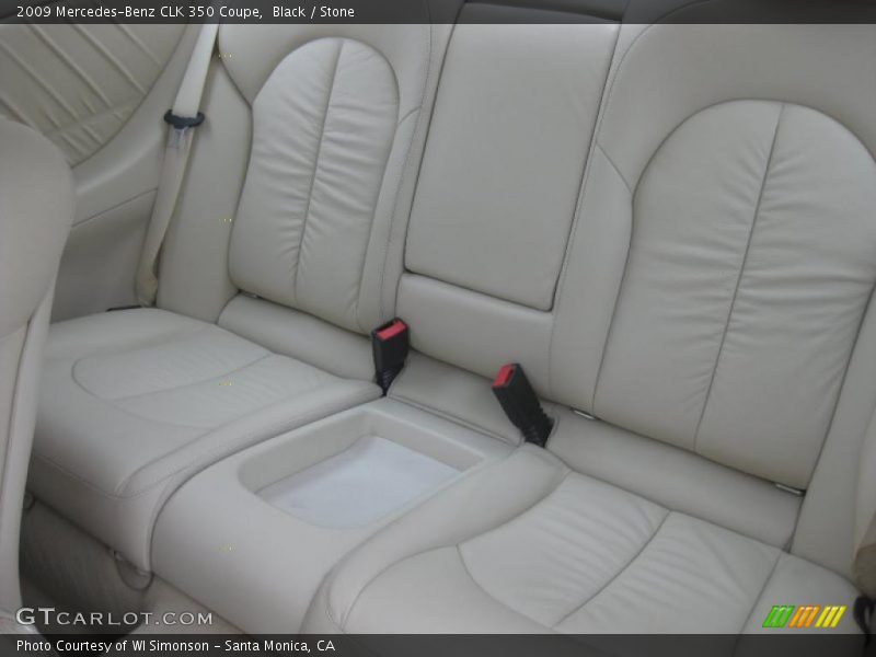 Black / Stone 2009 Mercedes-Benz CLK 350 Coupe