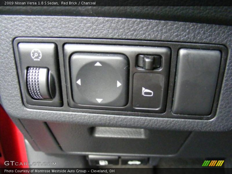 Red Brick / Charcoal 2009 Nissan Versa 1.8 S Sedan