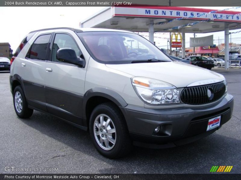 Cappuccino Frost Metallic / Light Gray 2004 Buick Rendezvous CX AWD