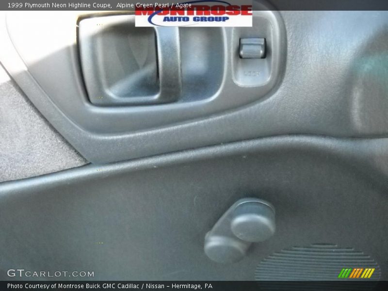 Alpine Green Pearl / Agate 1999 Plymouth Neon Highline Coupe