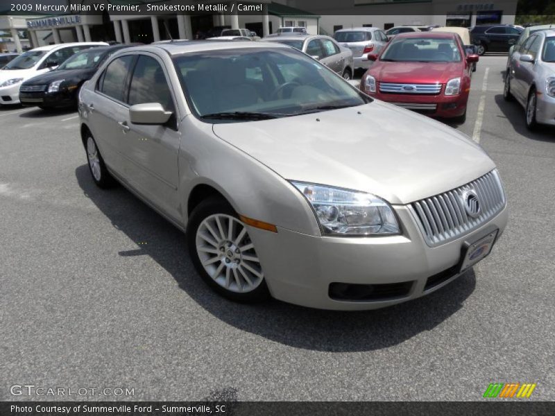 Smokestone Metallic / Camel 2009 Mercury Milan V6 Premier