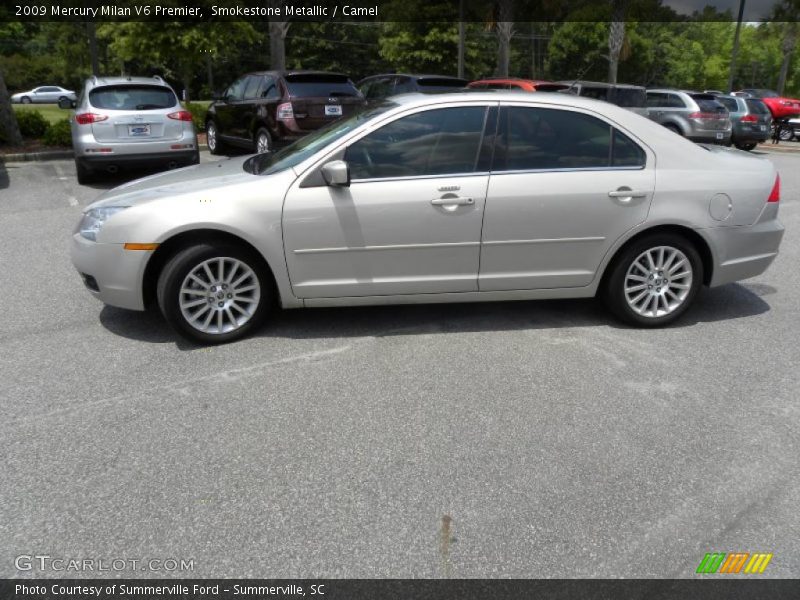 Smokestone Metallic / Camel 2009 Mercury Milan V6 Premier