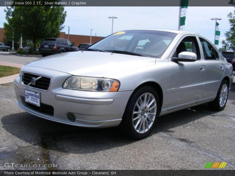 Silver Metallic / Graphite 2007 Volvo S60 2.5T