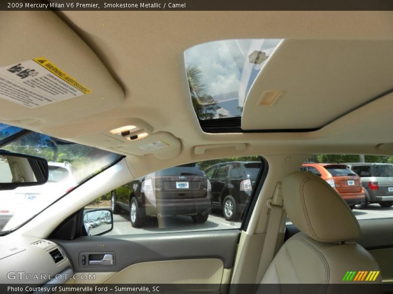 Smokestone Metallic / Camel 2009 Mercury Milan V6 Premier