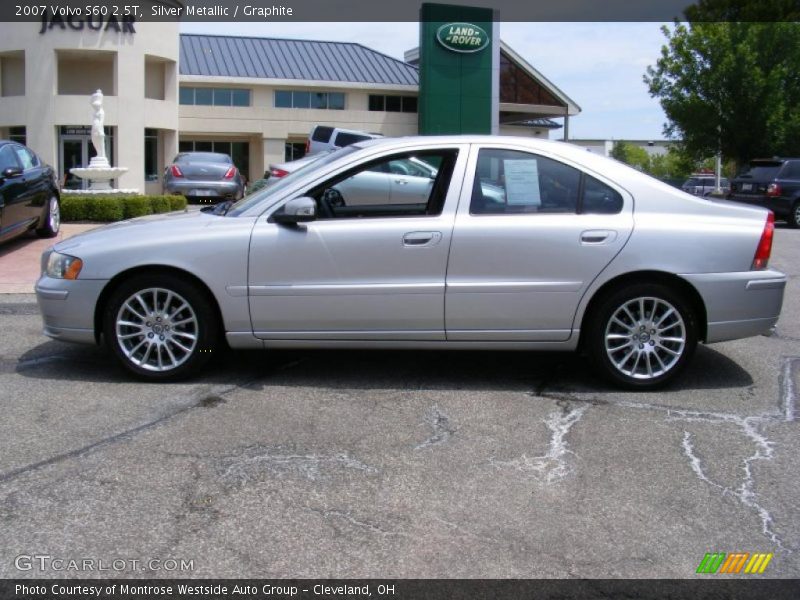 Silver Metallic / Graphite 2007 Volvo S60 2.5T