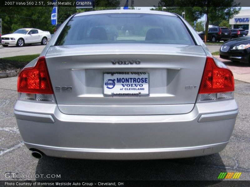 Silver Metallic / Graphite 2007 Volvo S60 2.5T