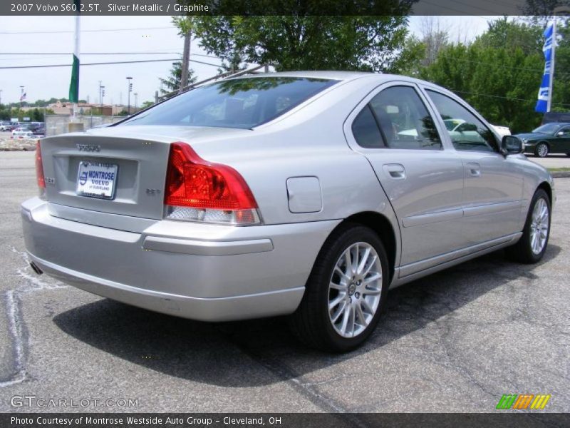 Silver Metallic / Graphite 2007 Volvo S60 2.5T