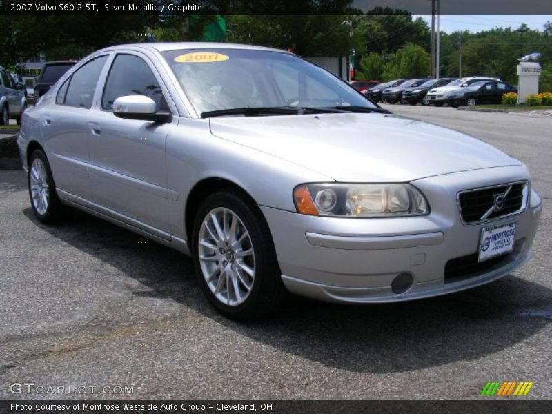 Silver Metallic / Graphite 2007 Volvo S60 2.5T