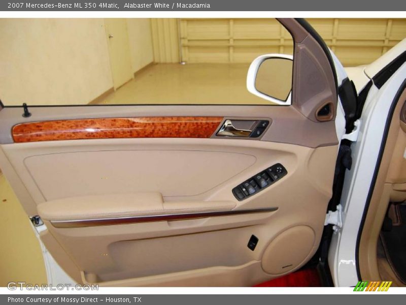 Alabaster White / Macadamia 2007 Mercedes-Benz ML 350 4Matic
