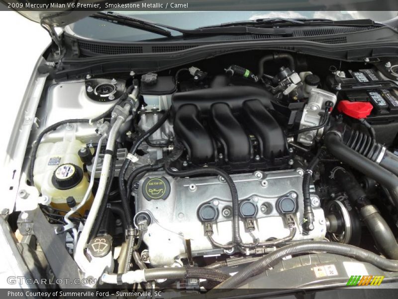 Smokestone Metallic / Camel 2009 Mercury Milan V6 Premier