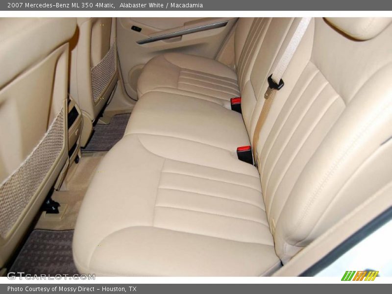 Alabaster White / Macadamia 2007 Mercedes-Benz ML 350 4Matic