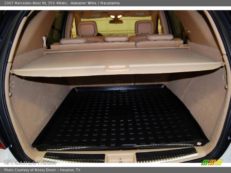 Alabaster White / Macadamia 2007 Mercedes-Benz ML 350 4Matic