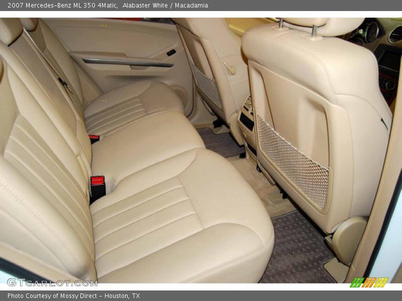 Alabaster White / Macadamia 2007 Mercedes-Benz ML 350 4Matic
