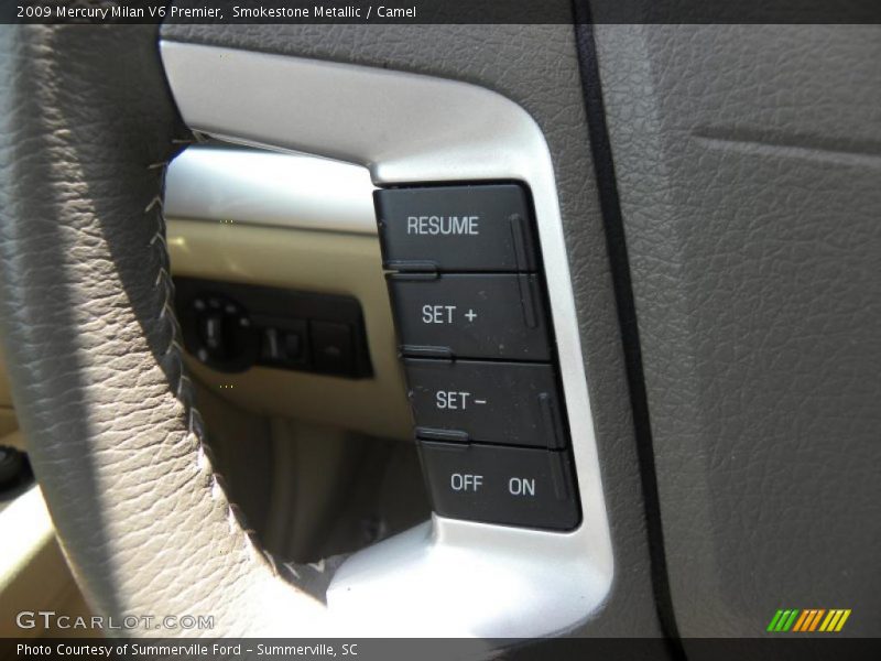 Smokestone Metallic / Camel 2009 Mercury Milan V6 Premier