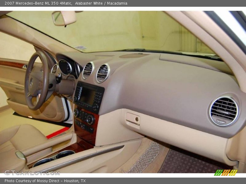 Alabaster White / Macadamia 2007 Mercedes-Benz ML 350 4Matic