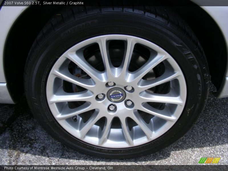 Silver Metallic / Graphite 2007 Volvo S60 2.5T
