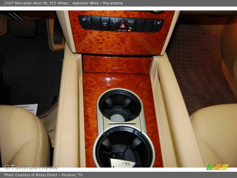 Alabaster White / Macadamia 2007 Mercedes-Benz ML 350 4Matic