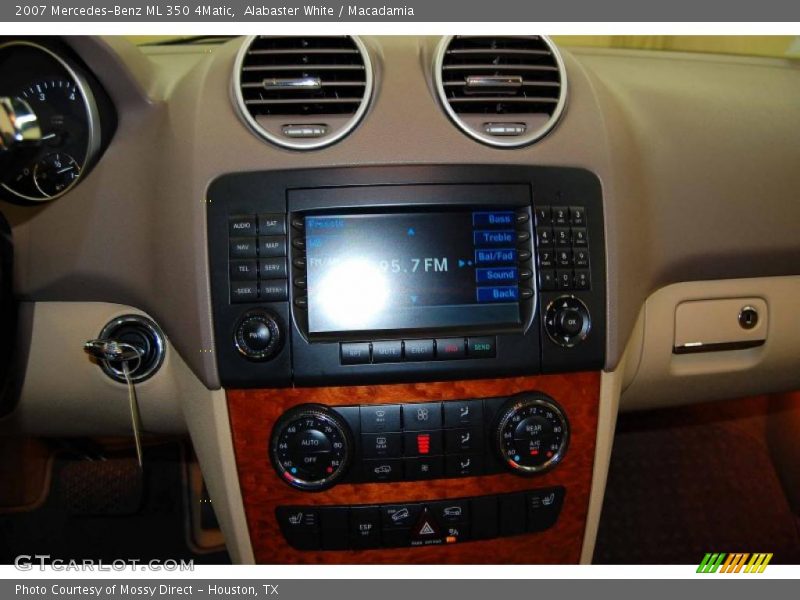Alabaster White / Macadamia 2007 Mercedes-Benz ML 350 4Matic