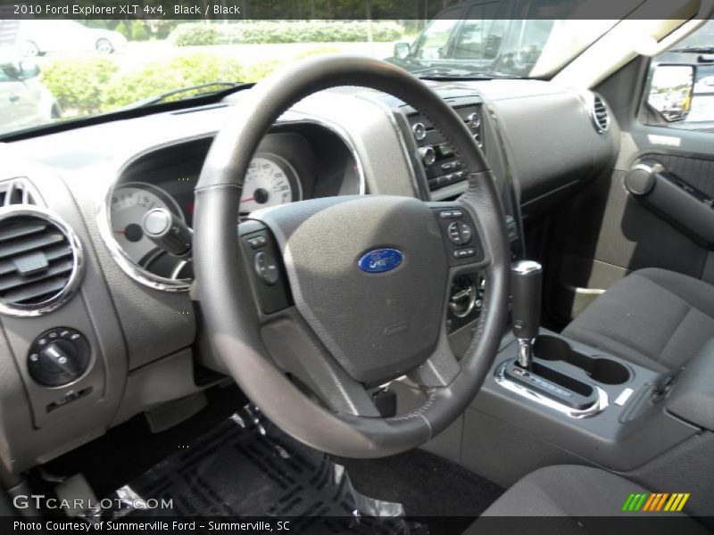 Black / Black 2010 Ford Explorer XLT 4x4
