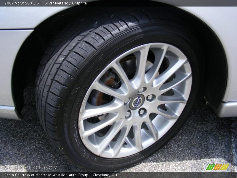 Silver Metallic / Graphite 2007 Volvo S60 2.5T