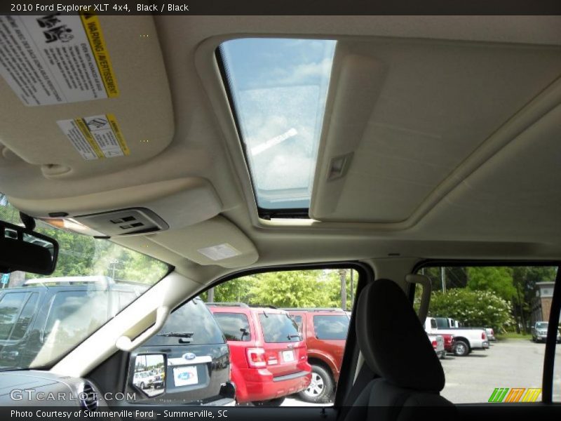 Black / Black 2010 Ford Explorer XLT 4x4